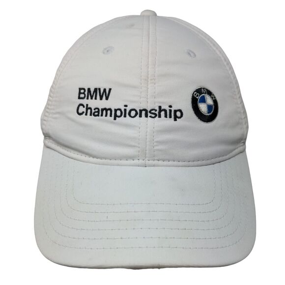 BMW Championship Adidas Golf Strapback Hat White OSFA Embroidered Logo - Picture 1 of 7